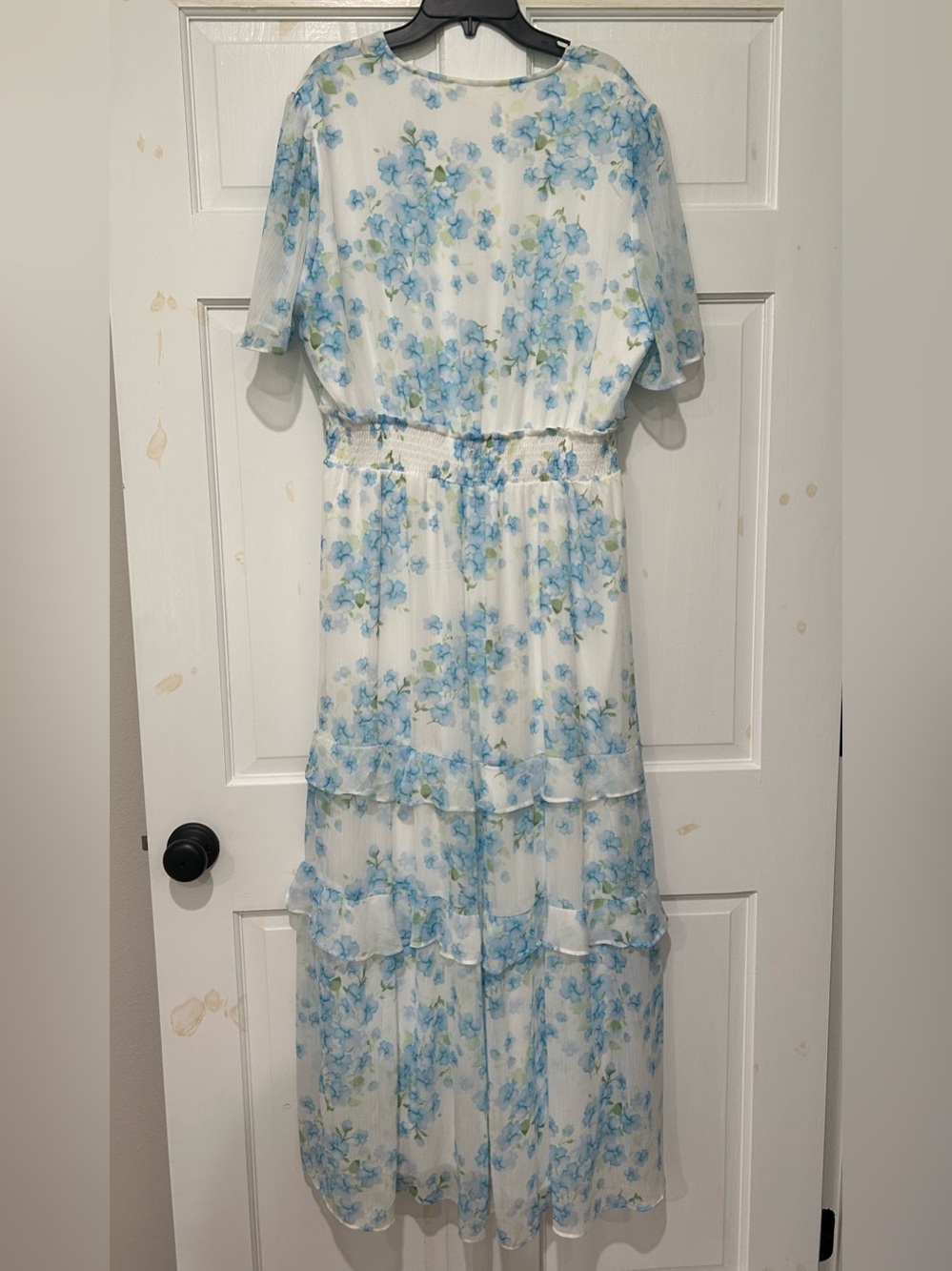 Floral Ruffle Maxi Dress - Picture 2 of 4